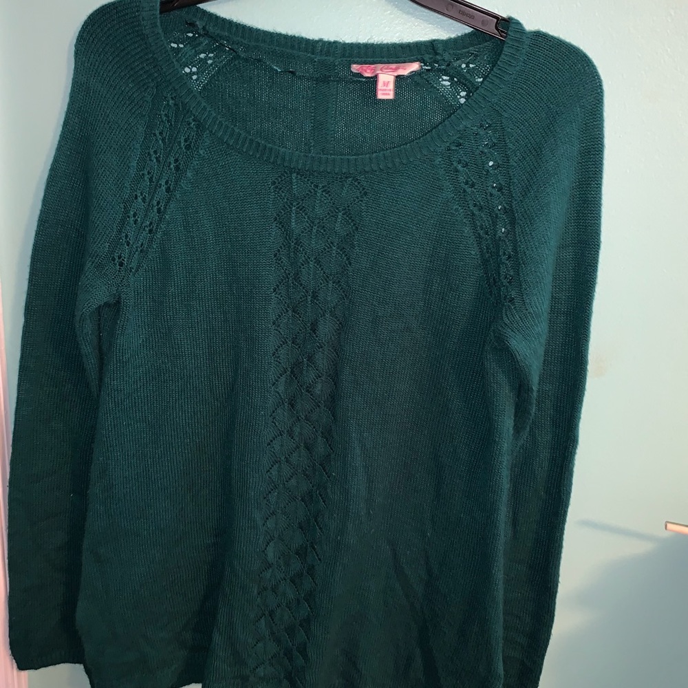 Green sweater